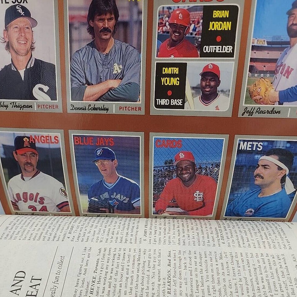 Baseball Cards Magazine Vintage Issue August 1992 Frank Thomas 8 Trading Cards - Picture 6 of 7